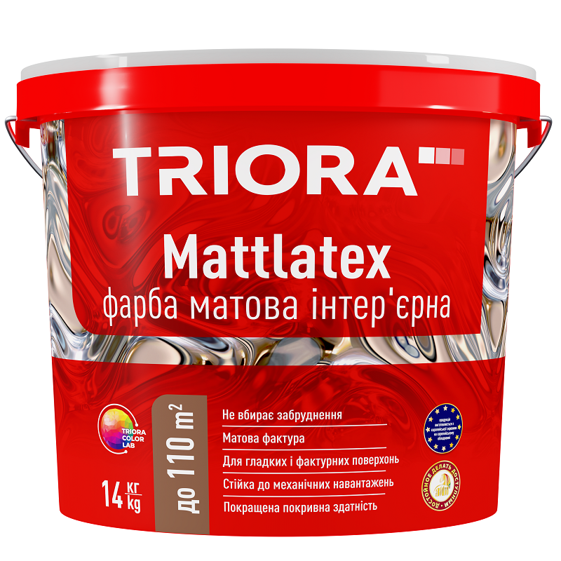 Фарба TRIORA Mattlatex 3,5 кг матова інтер'єрна